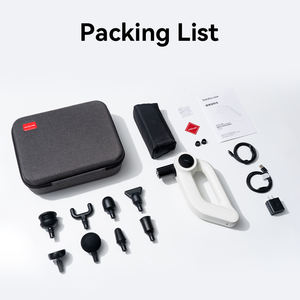 Pistola de masaje muscular facial Beoka profesional de percusión de tejido profundo con vibración muscular corporal con calor y frío - Product Image 6