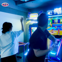 Machine de jeu à tickets à commande interactive par mouvement pour la vente au détail, fournie directement par l'usine