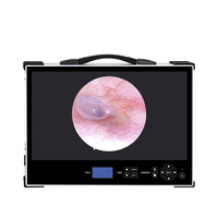 Cámara Endoscópica Veterinaria Full HD para Diagnóstico con Inyección, Fuente de Luz Fría de 100W, Pantalla de 24 Pulgadas, OEM HD370 Multi-Animal