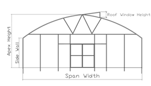 Jiapei 고강도 톱니 온실 단일 스팬 기타 온실 잘 통풍 하이 퀄리티 미니 온실 주택 판매 - Product Image 5