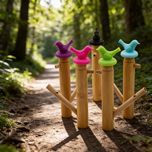 Fischietto d'acqua in bambù a forma di <span class=keywords><strong>uccellino</strong></span>, giocattolo per bambini dell'asilo, regalo per studenti, divertimento con acqua, suono personalizzato di piccolo <span class=keywords><strong>uccellino</strong></span> - Product Image 6