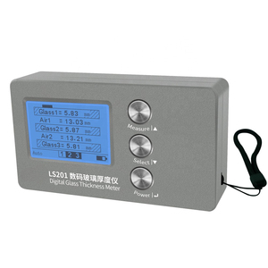 เครื่องวัดความหนากระจกดิจิตอล LS201 แบบอัลตราโซนิก ความแม่นยำ 0.1 มม. สำหรับประตูกระจกสามชั้น - Product Image 1
