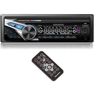 Kenwoood Car FM 2 USB <span class=keywords><strong>Mp3</strong></span> Bluetooths Player avec écran LCD AUX TF 7 couleurs ISO Socket TDA7388 Long Body - Product Image 1