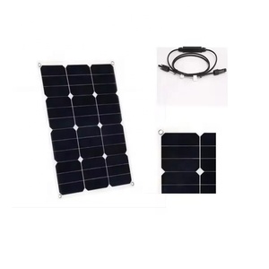 Panneau solaire portable 40W semi-flexible à film mince pour yacht, bateau, camping-car, voiture, camion, navire – Options 60W, 100W, 120W, 19.8V disponibles - Product Image 3