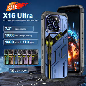 Venta Directa de Fábrica, Teléfono Inteligente 5G X16 Ultra 2025, Pantalla HD de 7.2 Pulgadas, 12GB+512GB de Gran Almacenamiento, Doble SIM - Product Image 1
