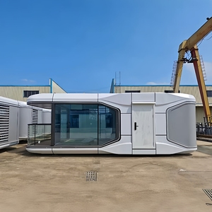 Capsule hôtelière solaire autonome avec structure en acier étanche : La suite d'hôtes durable et intelligente ultime - Product Image 1