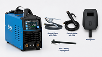 Machine à souder à l'arc Rolwal MMA-220 à moteur DC à onduleur, nouvel écran LCD, 220V, nouvelle génération