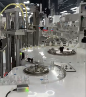 Ligne de production automatique de remplissage de bouteilles, remplissage de liquides + bouchage + étiquetage, ligne de remplissage d'huile personnalisée, certifiée ISO9001
