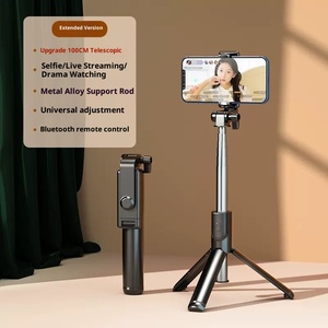 2025 New <span class=keywords><strong>Selfie</strong></span> <span class=keywords><strong>Stick</strong></span> Phổ Tripod Vlog Chụp 360 Độ Xoay Điện Thoại Di Động Ngoài Trời Phát Sóng Trực Tiếp Giá Có Thể Điều Chỉnh - Product Image 6