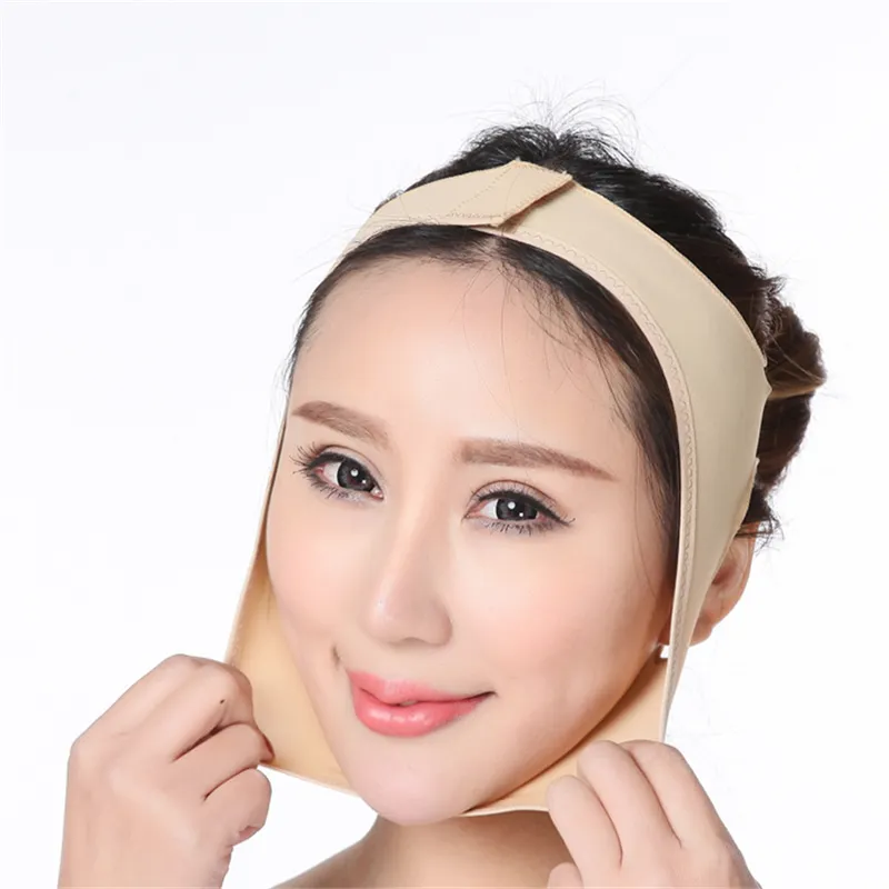 Hot Selling Gezondheidszorg Slanke Riem Facial Cheek V Vorm Lift Up Dunne Kinband Anti Rimpel Gezicht Lifting Band