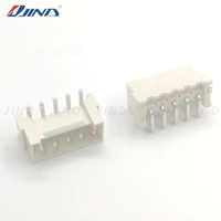 Connecteur SMT vertical JINDA JST VH-C à pas de 3,96 mm, 90 degrés, à une rangée, avec couvercle de connecteur PCB, 3P/6P, mâle DC LED, 250V