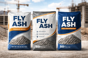 Poudre fine de classe F, approuvée ISO9001, testée, à haute teneur en silice, pour béton prêt à l'emploi haute performance et cendres volantes - Product Image 5