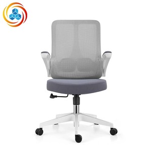 Mid <b>Back</b> Mesh Office <b>Chair</b> with Adjustable Height - Ergonomic Lumbar <b>Support</b> for Home Office, Workstation, Conference - Product Image 4