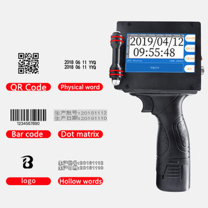 Yelbes, una pulgada, media pulgada, varios idiomas, de mano de inyección de tinta impresora portátil, códigos de fecha, impresoras de inyección de tinta, impresoras automáticas de inyección de tinta - Product Image 2