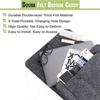 Sofa Nachttisch Filz Aufbewahrung tasche Sofa TV Fernbedienung Hängende Caddy Sofa Seiten tasche Hängende Couch Aufbewahrung organisator Bett halter Poc