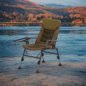 كرسي تخييم محمول متعدد التضاريس قابل للتعديل مع حامل أكواب ، الأكثر مبيعًا في أوروبا من هومفول - Product Image 6