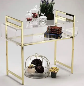 New Arrival Modern <strong>Small</strong> Acrylic Side <strong>Table</strong> Steel End <strong>Table</strong> New Square Coffee <strong>Table</strong> for Living Room - Product Image 1
