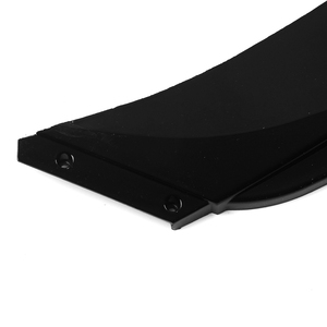 Pour Benz classe C <span class=keywords><strong>W206</strong></span> S206 C200 C43 AMG 2022-2024 lèvre de becquet de pare-chocs avant noir - Product Image 4