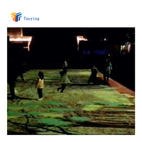 Projecteur interactif immersif à 360 degrés Projection de sol Système interactif au sol Projecteur à faisceau 4k Extérieur Intérieur