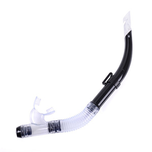 <span class=keywords><strong>Tuba</strong></span> semi-sèche anti-éclaboussures en PVC écologique pour la plongée et la natation en extérieur, vente en gros d'usine - Product Image 2