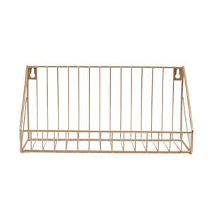 Estante de pared moderno de metal negro y madera para sala de estar, cocina, baño, elegante soporte de almacenamiento de exhibición flotante, muebles - Product Image 1