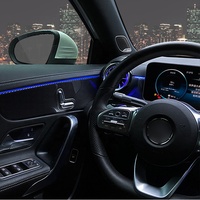 Classe A CLA Intérieur Multicolore Atmosphère Lumière 64 Couleurs Lumières Ambiantes Pour Mercedes-Benz W177 W118