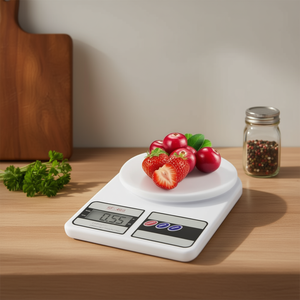 Báscula Digital de Cocina de Alta Precisión SF-400 con Alimentación Manual, Construcción de Plástico, Medición Precisa de Peso para Uso Doméstico - Product Image 2