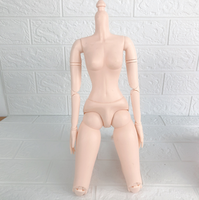 Venta Caliente de Muñecas BJD Personalizadas con Articulaciones Esféricas, Figura de Juguete con Cuerpo Desnudo, Accesorios de Piel Multicolor, Personalización en Pequeños Lotes