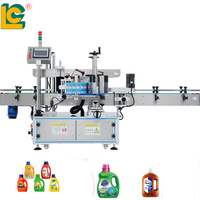 Machine d'étiquetage double face pour surfaces plates avant et arrière, applicateur d'autocollants, étiqueteuse pour bouteilles de cosmétiques et de détergents