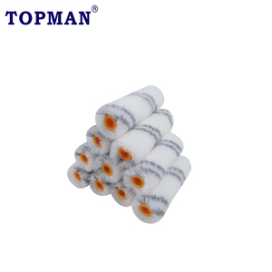 Qixi Chất Lượng Cao <span class=keywords><strong>Acrylic</strong></span> Dài Đống Bên Ngoài Xây Sơn Con Lăn Cho Sơn Tường Thô Và Trần Nhà 9 Inch Sơn Con Lăn - Product Image 6