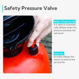 Semprotan tekanan Manual, penyemprot plastik portabel untuk taman rumah 3L/5L/8L/10L - Product Image 5