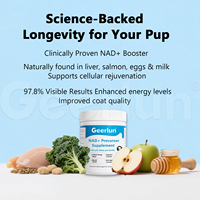 Complément alimentaire anti-âge pour chiens, marque personnalisée OEM, favorise la masse musculaire et la mobilité, comprimés à mâcher NAD+