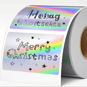 Autocollants adhésifs holographiques arc-en-ciel de qualité supérieure fabriqués en Chine - Product Image 1