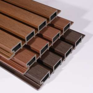 Fácil instalación Wpc revestimiento Wpc puertas para casas Wpc venta al por mayor impermeable de madera de plástico paneles de pared decorativos - Product Image 2