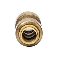 Raccord de tuyau en laiton raccord rapide raccords en cuivre Push Fit plomberie raccords en laiton Push Fit pour tuyau d'eau Pex