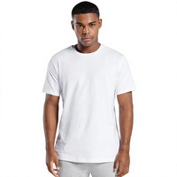 Camisetas de Hombre Modal Teñidas a Medida al por Mayor con Logotipo Personalizado, Cuello Acanalado de Color Puro, Transpirables, de Secado Rápido y Alta Calidad