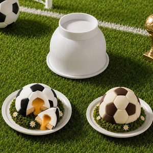 Soccer Ball Cake Mould Baking Pan Hollow Football Dessert Mold for Sports Party Dessert Decorcustom large football shaped cake - Product Image 1
