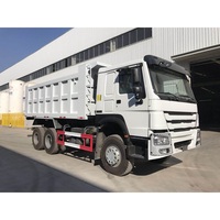 Camion à benne basculante de taille moyenne 6*4 336hp Euro2 de vente chaude avec pièces