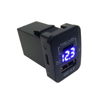 Phụ Tùng Ô Tô D-Max Kép USB Car Charger Ổ Cắm Qc3.0 TYPE-C + Pd Xe Đôi Kết Nối Phổ Biến Nhật Bản Xe Mới Nhất Tùy Chỉnh - Product Image 2