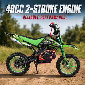 Mini moto 49cc pour enfants, moto tout-terrain à essence, moteur à deux temps refroidi par air, moto <span class=keywords><strong>cross</strong></span> 2 temps - Product Image 2