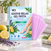 MQ Patch de gel rafraîchissant pour les pieds et les jambes, usage externe, 10cm*13cm, soulage la fatigue et favorise la relaxation