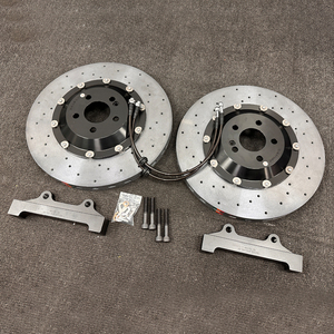 Rotores de Freno Delanteros y Traseros Personalizados de 380-440 mm, Rotores de Freno de Cerámica de Carbono SiC para Carreras, para Benz, BMW, Audi, Ferrari, <span class=keywords><strong>Bentley</strong></span> - Product Image 2