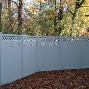 家庭后院围栏，防风强 PVC 围栏