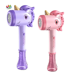 ของเล่นแจ็คโก บับเบิ้ลส์ใหม่ ขายส่ง ไม้เป่าฟองสบู่ไฟฟ้าขนาดเล็ก มีไฟ สำหรับเล่นกลางแจ้ง ไม้เป่าฟองสบู่ สำหรับเด็กชายและเด็กหญิง - Product Image 1