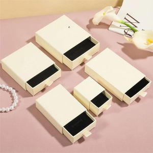 Custom Sliding Drawers Luxury Jewelry Packaging <b>Paper</b> Gift Box for Earring Jewelry Package with Logo Drawer <b>Paper</b> Box - Product Image 5