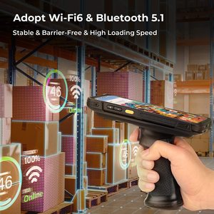 <span class=keywords><strong>PDA</strong></span> manufactura RT66 Android 4G móvil <span class=keywords><strong>Bluetooth</strong></span> NFC computadora <span class=keywords><strong>WIFI</strong></span> Flash estilo de Sensor - Product Image 3