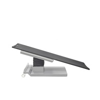Table chirurgicale pour cathéter interventionnel en fibre de carbone, rotation 360°, compatible rayons X, avec base ultra-fine 125 mm pour C-arm, O-arm et CT mobile