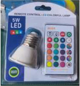 Ampoule LED RGB Colorée à Capteur Solaire 9W A60 Culot E27 Boîtier Plastique Température de Couleur à Changement Progressif Télécommande Boîte de Couleurs - Product Image 6