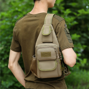 Masawei Tactical Chest Bag Nylon <b>20L</b> Outdoor Multifunctional Men's Shoulder Bag Crossbody <b>Backpack</b> - Product Image 3