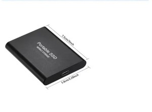 Unidad de estado sólido USB 2.0 tipo C, unidad de disco duro externa portátil USB 3.0, azul - Product Image 3